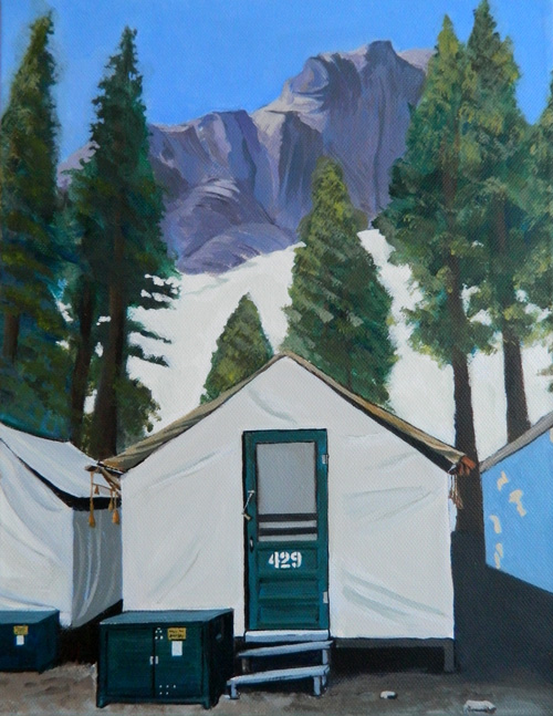 Bear Tent in Yellowstone