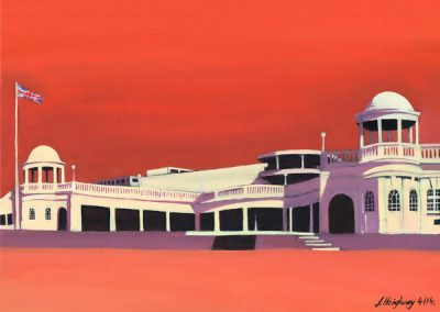 Colonnades in Red – Bexhill-On-Sea