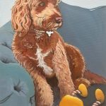 buzz the dog pet portraits