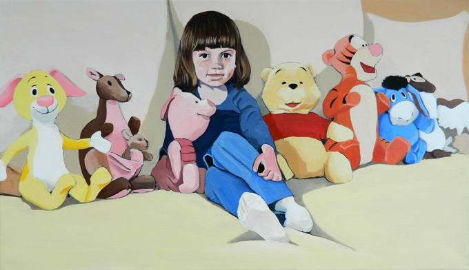 Girl with Toys