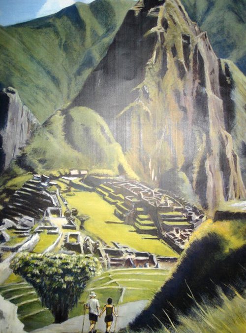 Mark & Emma at Machu Picchu