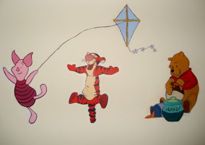 Winnie the Pooh & friends mural